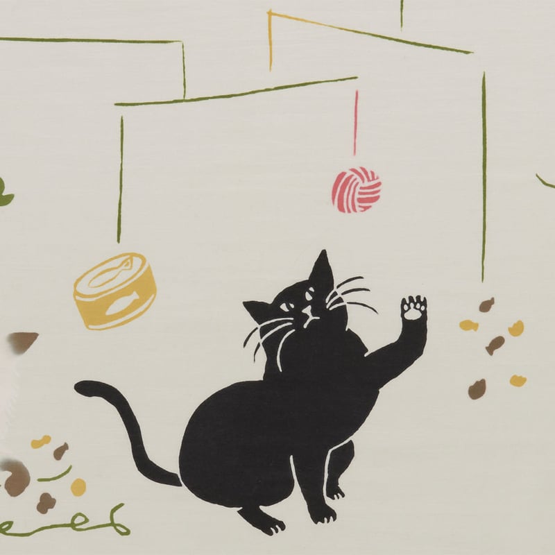 猫　手ぬぐい　ワンピース　ネコ　ねこ 手ぬぐい 新郎新婦 結婚 猫 ネコ ねこ 縁起物 ヤギセイ てぬぐい 捺染