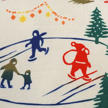 手ぬぐい｜Christmas　textile