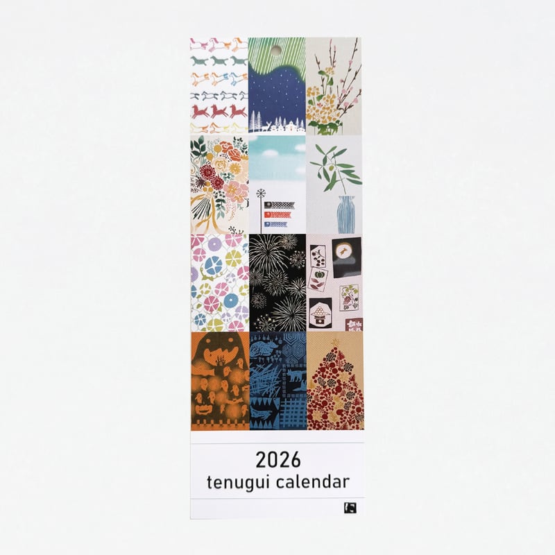 にじゆらオリジナルカレンダー2026 | 手ぬぐい専門店にじゆら ONLINE‐SHOP