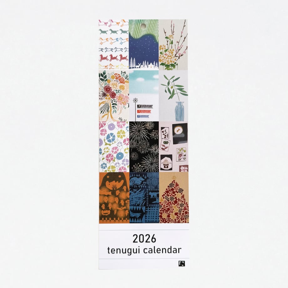 にじゆらオリジナルカレンダー2026 | 手ぬぐい専門店にじゆら ONLINE‐SHOP