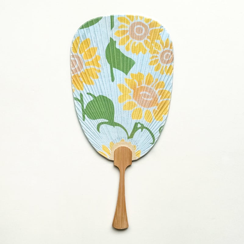 Reカタチ｜京うちわ ひまわり畑 | 手ぬぐい専門店にじゆら ONLINE‐SHOP