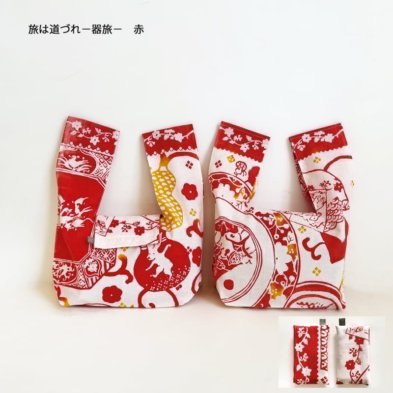 新柄入荷しました！】Re カタチ｜エコバッグmini | 手ぬぐい専門店にじ