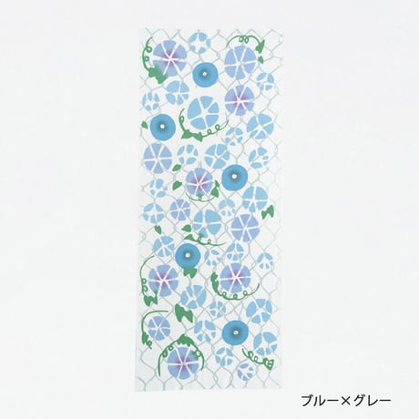 手ぬぐい｜朝のあさがお