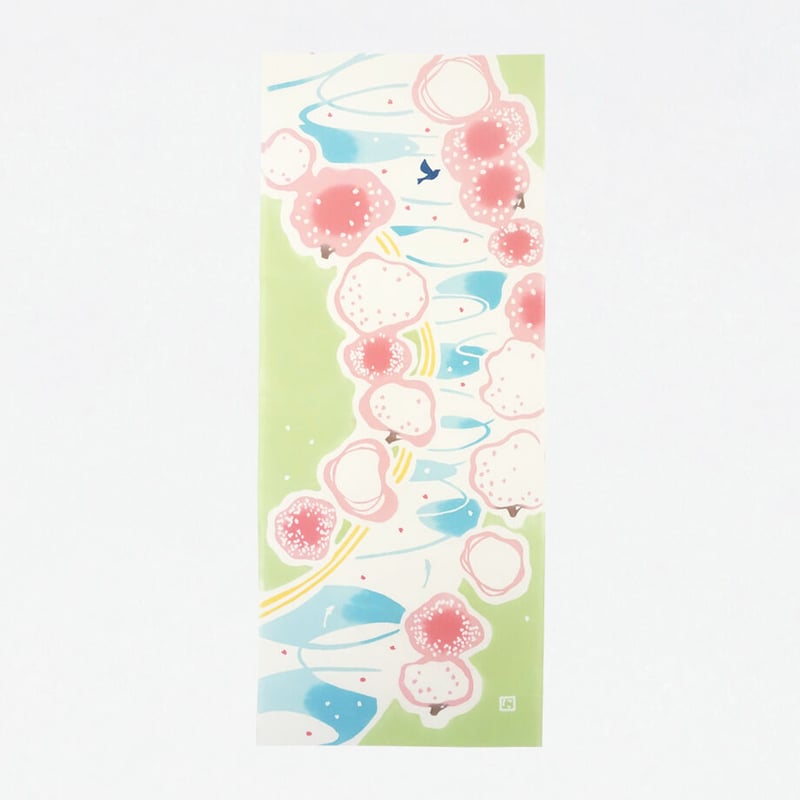 手ぬぐい｜桜の並木道 | 手ぬぐい専門店にじゆら ONLINE‐SHOP