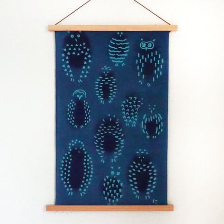 手ぬぐい｜森のふくろう〔everyday60tenugui〕