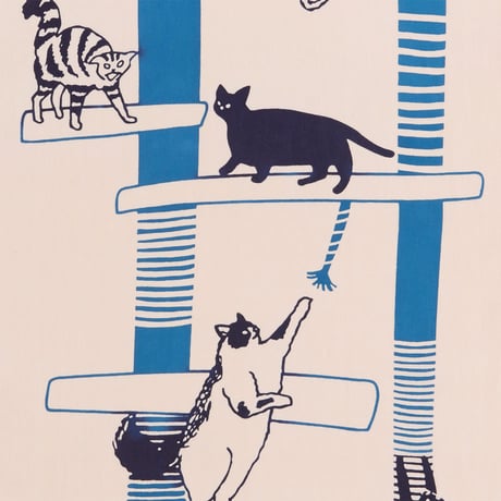 手ぬぐい｜cat tower
