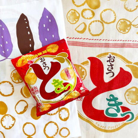 手ぬぐい｜UHA味覚糖　おさつどきっ