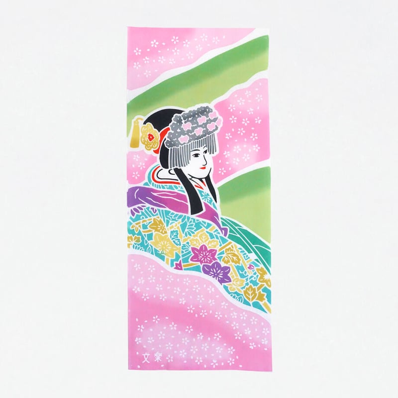 手ぬぐい｜文楽 義経千本桜 | 手ぬぐい専門店にじゆら ONLINE‐SHOP