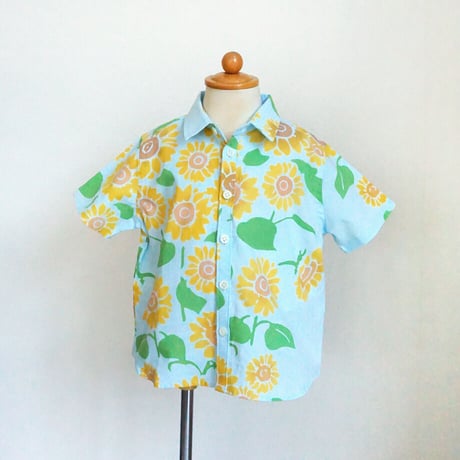 KIDS SHIRTS  weac×にじゆら　ひまわり畑