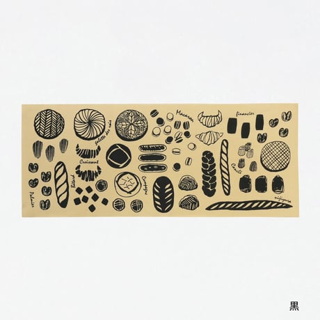 手ぬぐい｜boulangerie Esquisse-France-