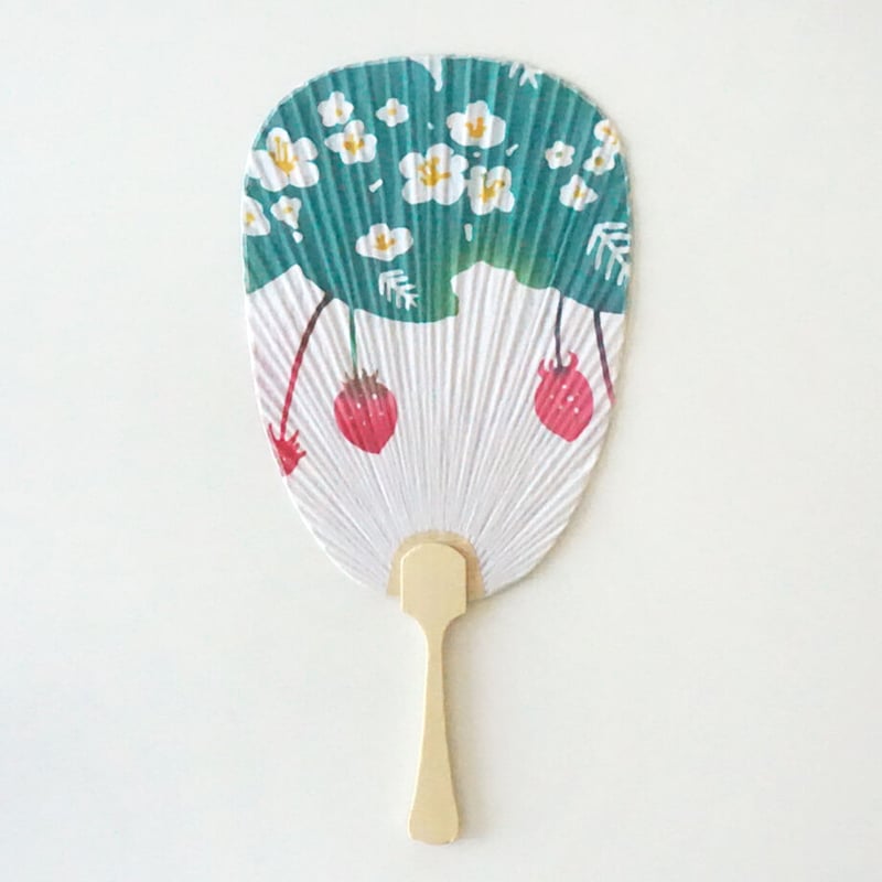 Reカタチ｜京うちわ いちご畑 | 手ぬぐい専門店にじゆら ONLINE‐SHOP