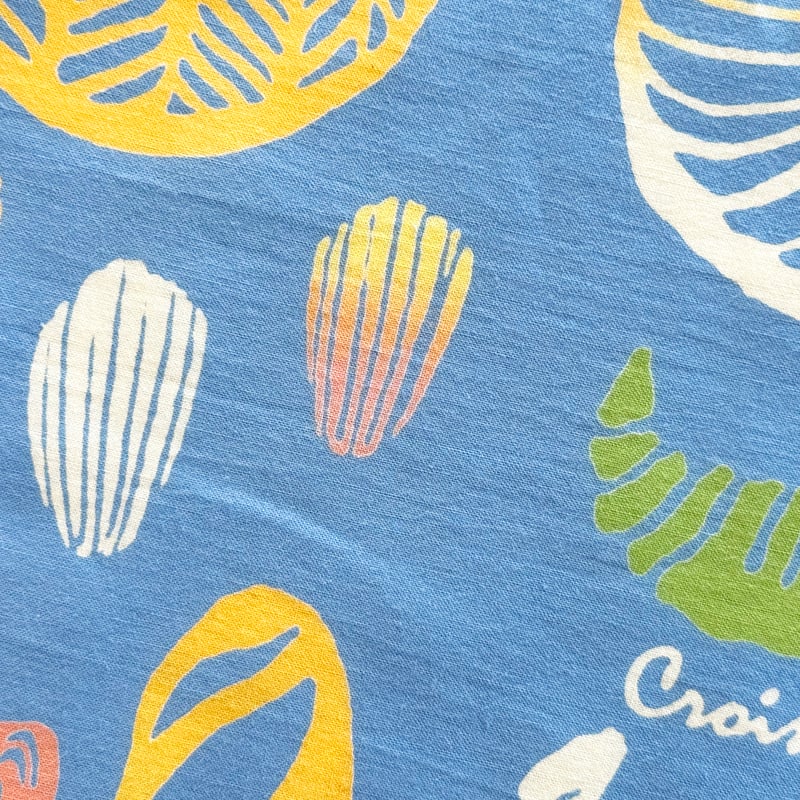 手ぬぐい｜【ナカニ染工場60th企画】 boulangerie Esquisse2026限定色