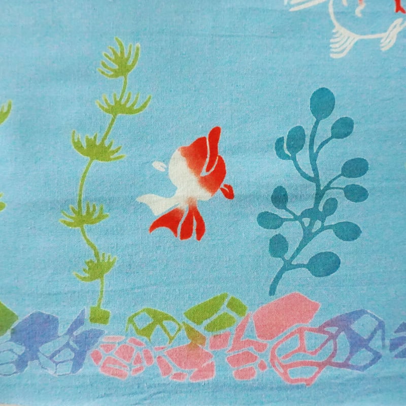 手ぬぐい｜涼み金魚〔everyday60tenugui〕 | 手ぬぐい専門店にじゆら