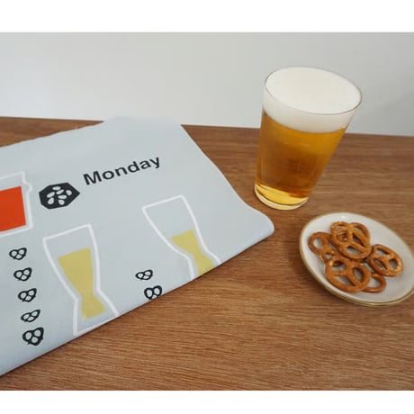 手ぬぐい｜happy beer time
