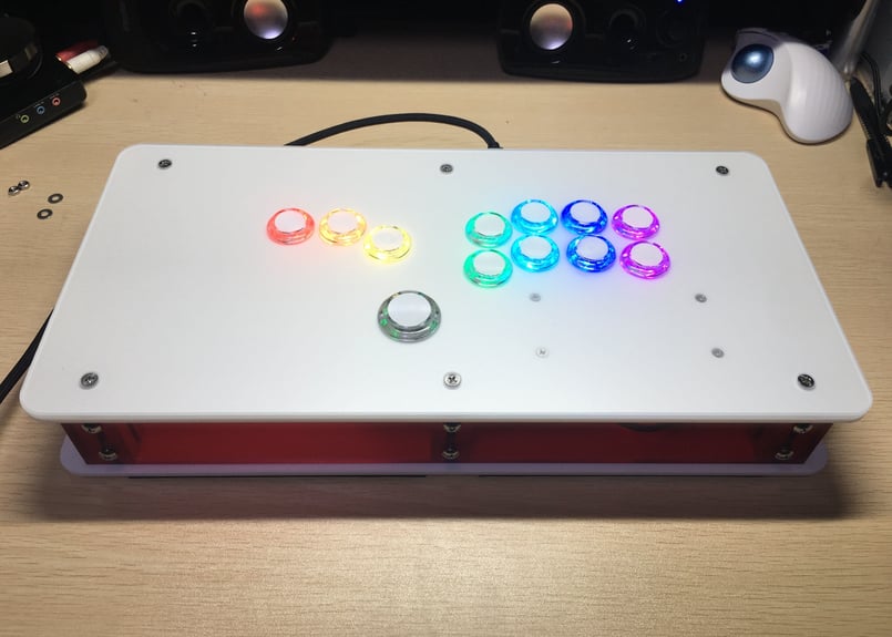 AFGコントローラーケース+小物 AFG-controller レバーレス アケコンケースの通販 by