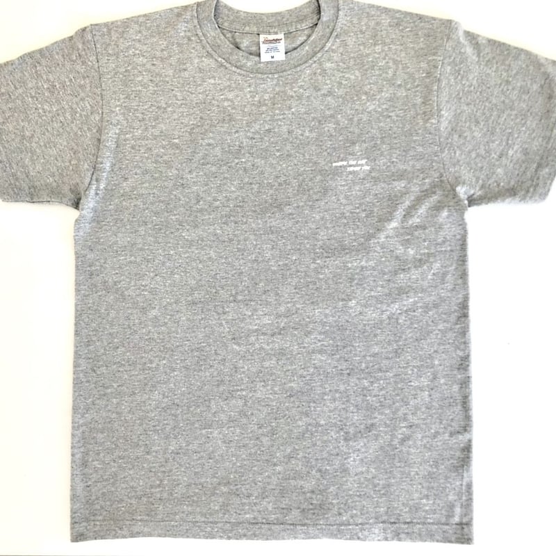KEN KAGAMI T-SHIRT グレー / 7.4 onz | CAFÉSHOP o