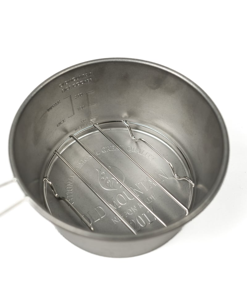 【新品】OLD MOUNTAIN ライスクッカー チタン 250深型シェラカップ スノーピーク 深型チタンシェラカップ 蓋付き | sotosotodays