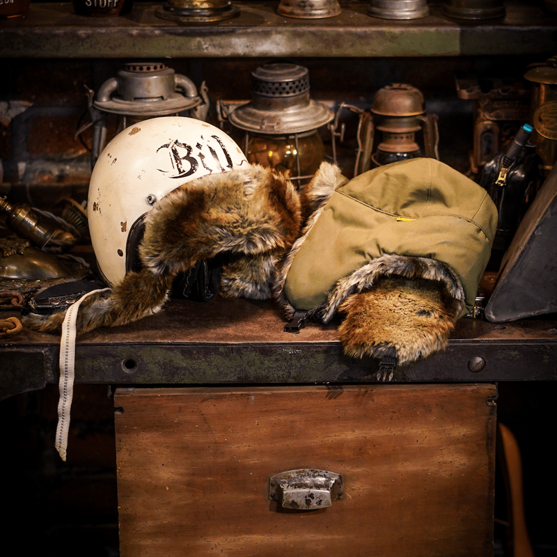 oldmountain flight cap black Mサイズ FLIGHT CAP | old mountain