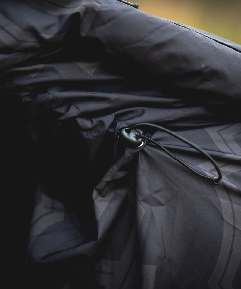 Hooded Down Stole | old mountain