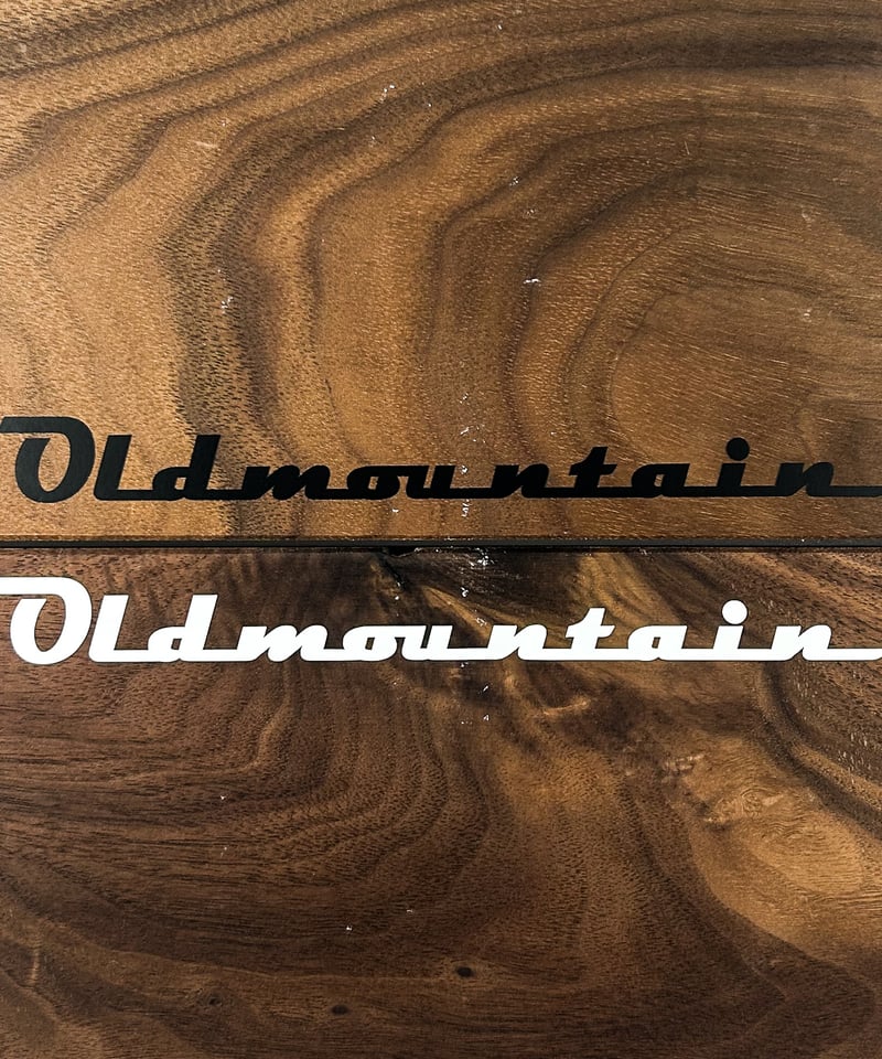 OLDMOUNTAIN エンブレムカッティングステッカー | old mountain