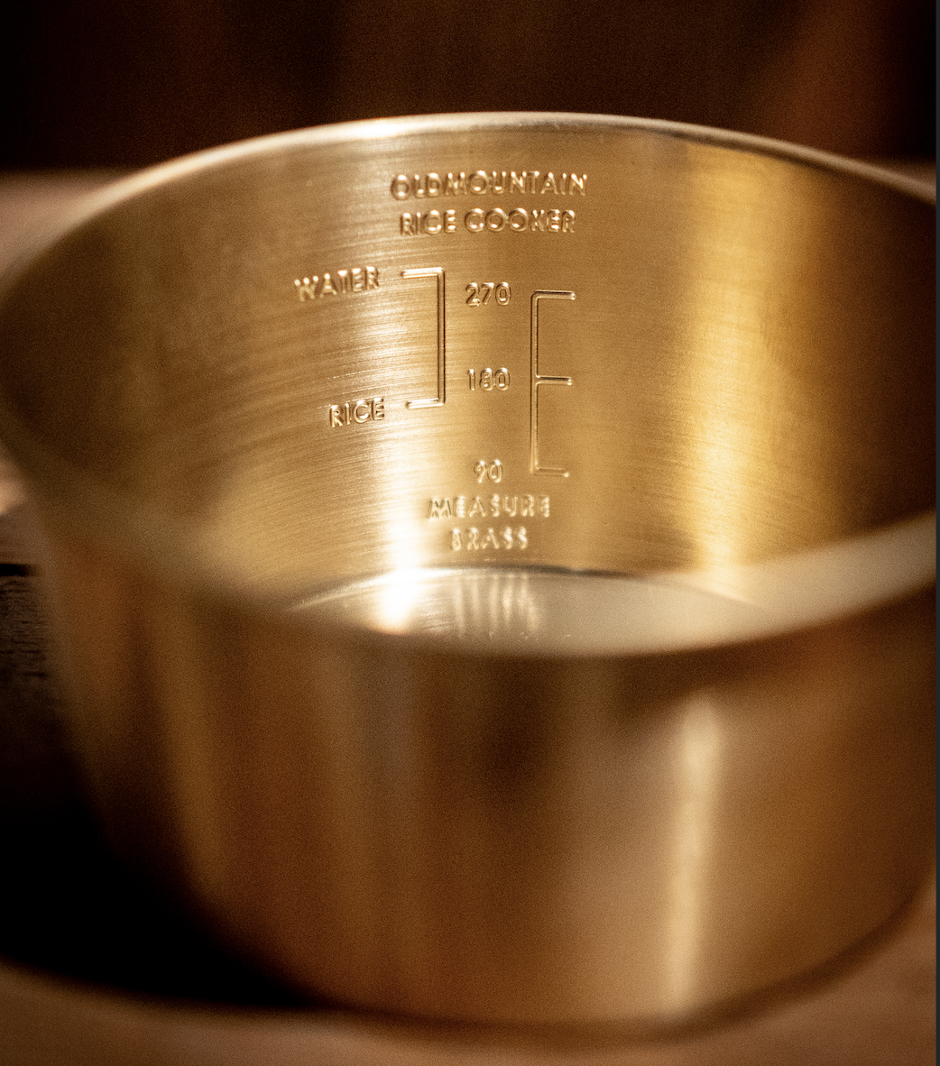 RICECOOKER 480深型 BRASS | old mountain