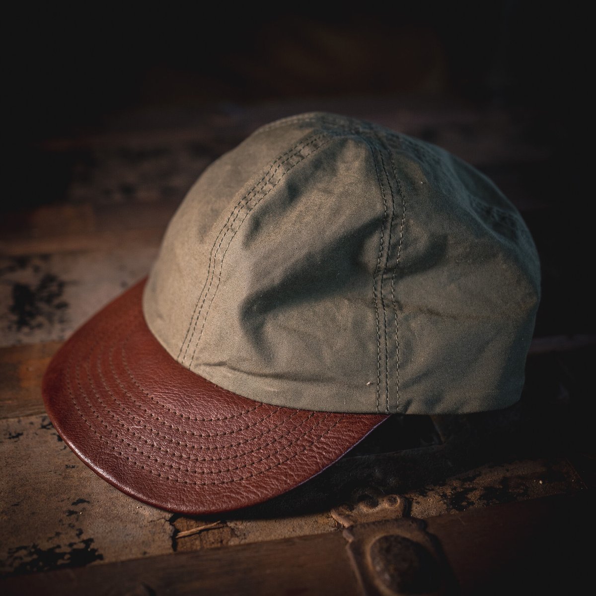 JOCKEY CAP レザー | old mountain