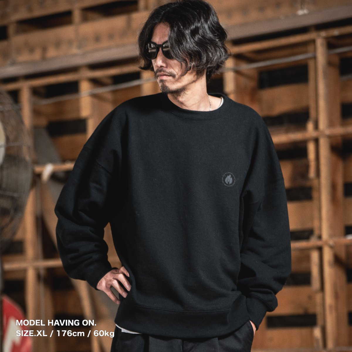 【96】OLD MOUNTAIN グレー スウェット 96】OLD MOUNTAIN グレー スウェット GEO - ラスト1点 / DUB
