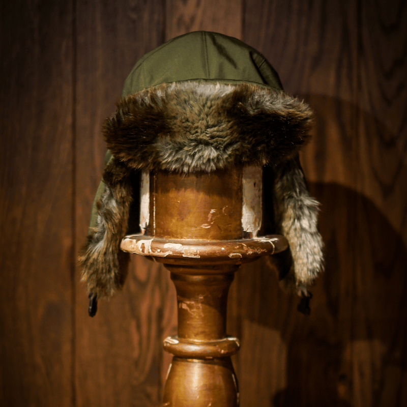 oldmountain flight cap black Mサイズ FLIGHT CAP | old mountain