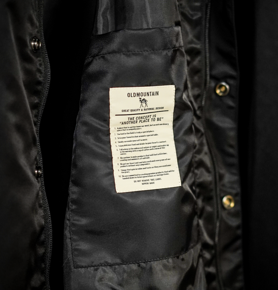 COACH JACKET PRINT Right | old mountain