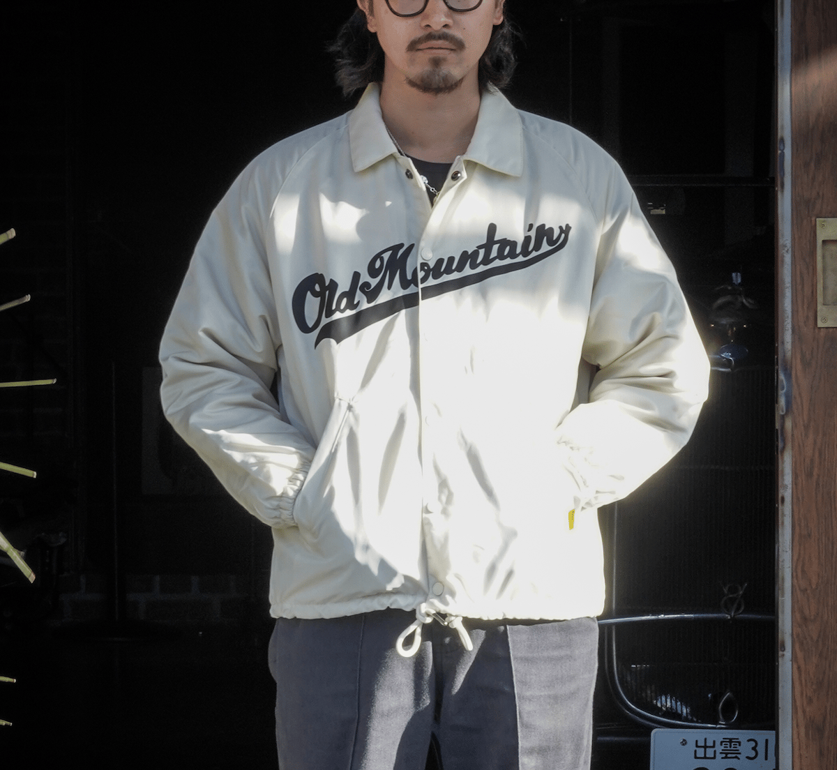 COACH JACKET PRINT Heavy | old mountain