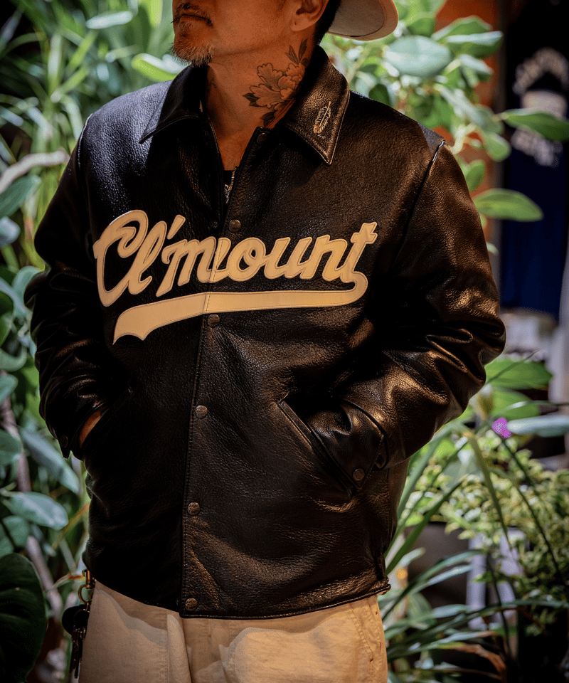 Ol'mount - LEATHER COACH JACKET | old mountain
