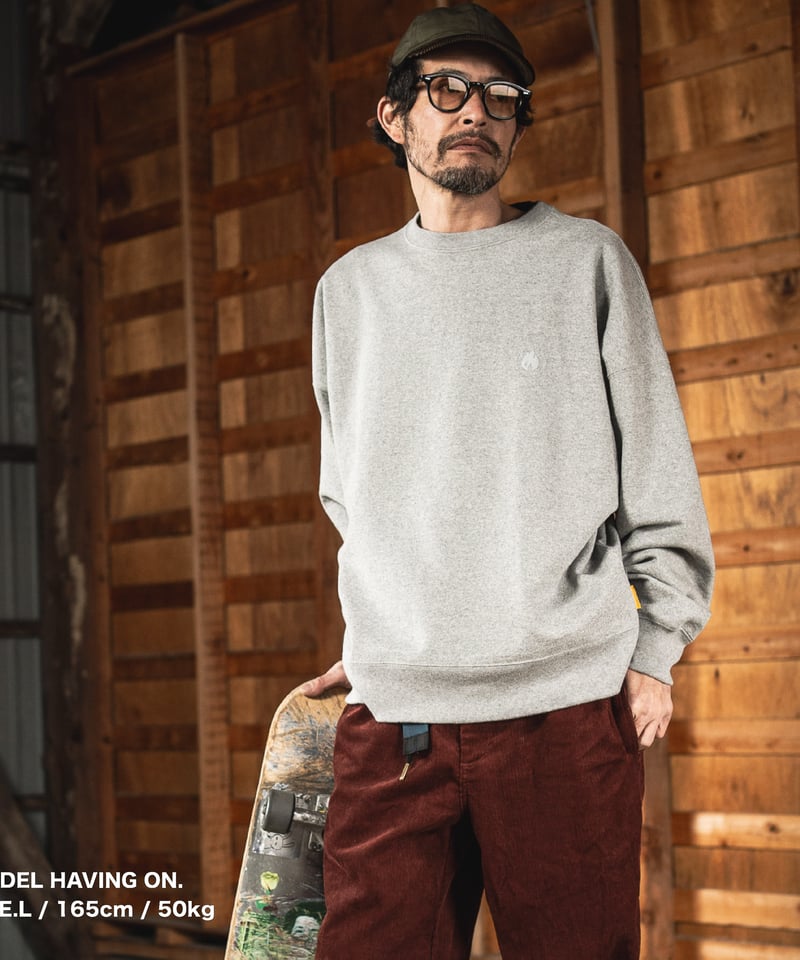 トップス OLD SOLDIER SWEAT CREW NECK Olimpico/オリンピコ