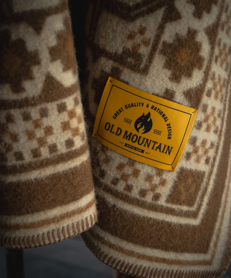 オールドマウンテン　膝掛け　カケモノ冬 kakemono.冬 new | old mountain