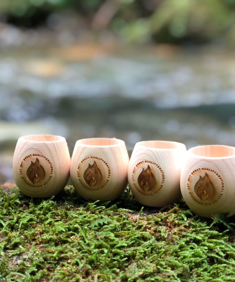 GUINOMI ヒノキ（4個set） | old mountain