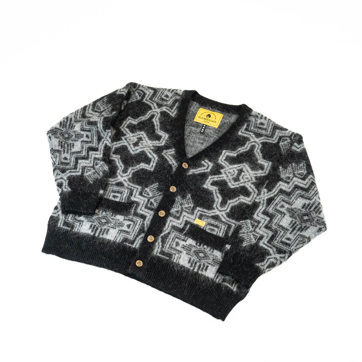 OLDJOE モヘアカーディガン OLD JOE - MOHAIR ZIP TURTLE NECK SWEATER - MANDARINE – PHAETON