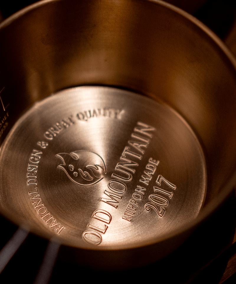 OLDMOUNTAIN 480深型 COPPER BRASS STAINLESS OLDMOUNTAIN 480深型 COPPER BRASS STAINLESS RICECOOKER 480深型