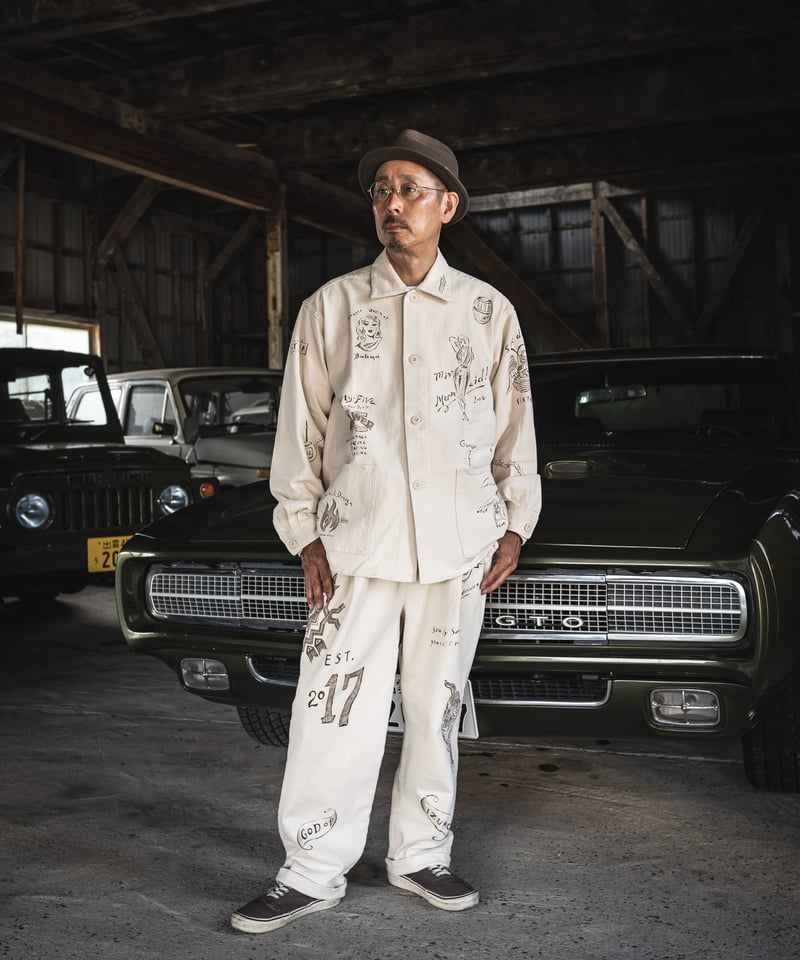 OLD MOUNTEN  OLD SEA 3点セット SET UP paint | old mountain