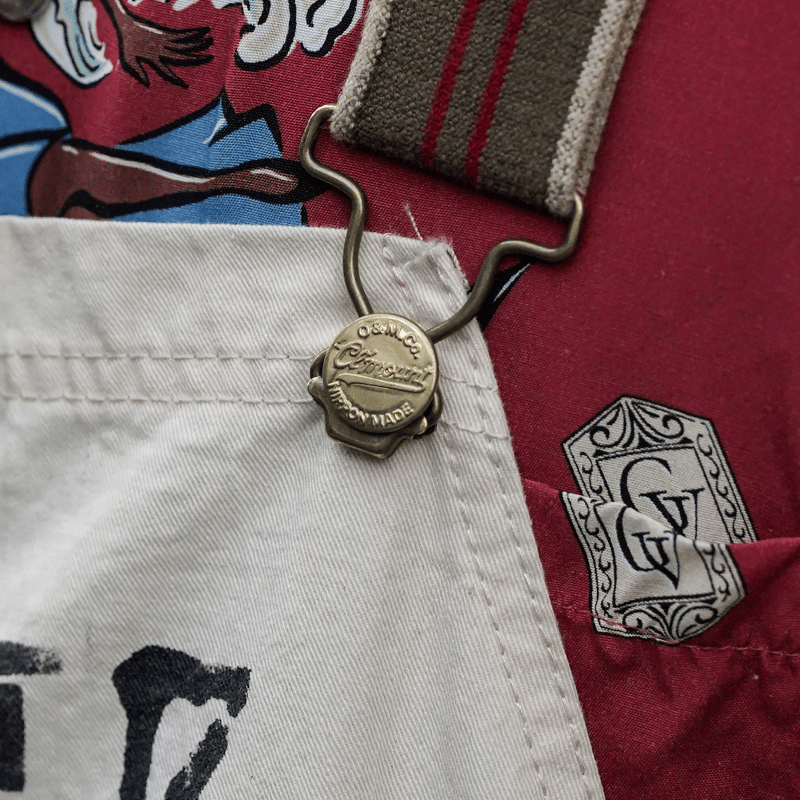 OVERALLS stencil | old mountain