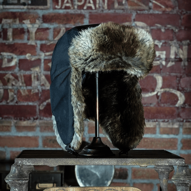 oldmountain flight cap black Mサイズ FLIGHT CAP | old mountain