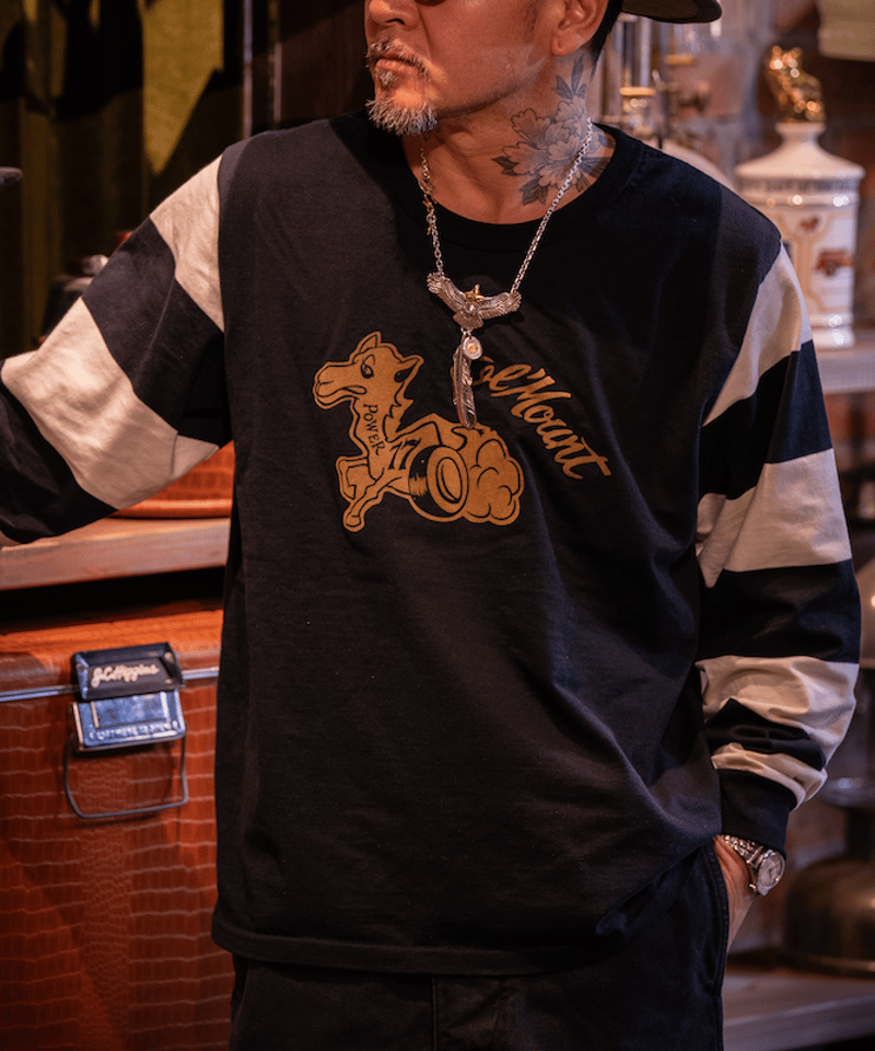 border sleeve_T RAKUDA | old mountain