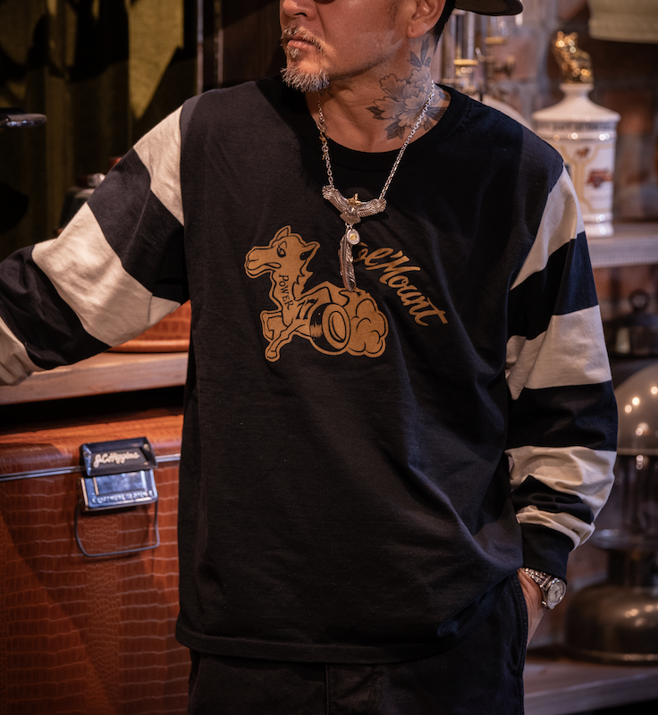 border sleeve_T RAKUDA | old mountain