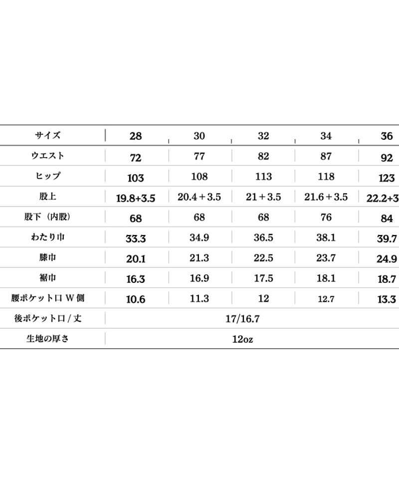 1933XX テーパードデニム | old mountain