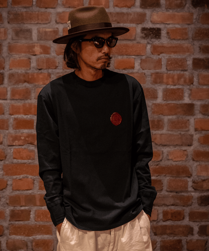 ソルト☆'SBOTANIZE OLDMOUNTAIN SIGNET - STANDARD L/S T-SHIRTS | old mountain