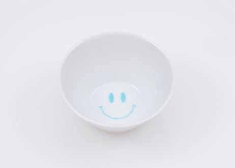 スマイルカップ（Ｌ）　水色　／　SMILE CUP (L)  PALE BLUE