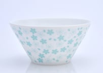 桜モチーフ　マルチボール（水色）　／　CHERRY BLOSSOM MOTIF MULTI BOWL  PALE BLUE