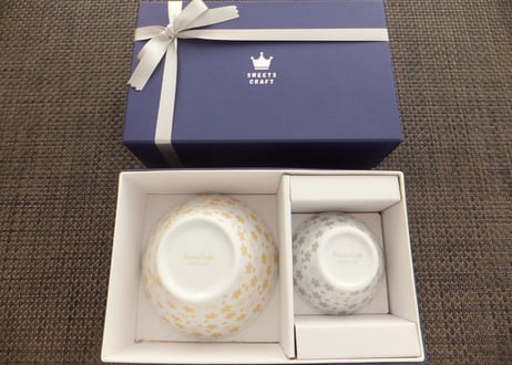 桜セット（マルチボール　＋　カップＬ）　専用 GIFT BOX 入り　／　CHERRY BLOSSOM GIFT SET  MULTI BOWL + CUP (L)