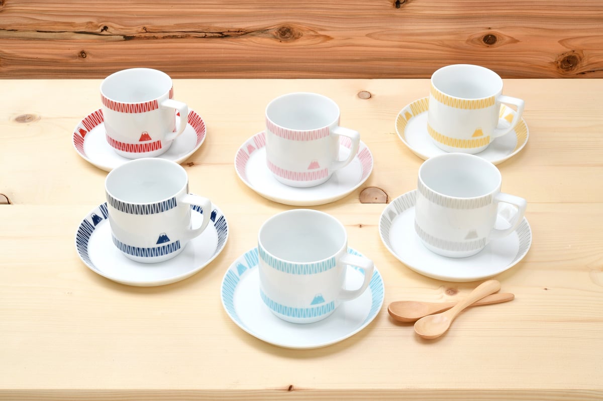 富士山モチーフ プレート（S） 金 ／ Mt.FUJI MOTIF PLATE (S) GO