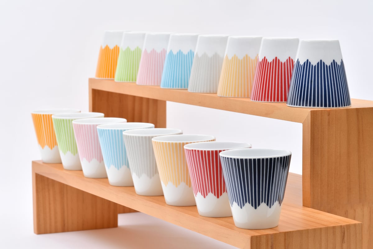 富士山モチーフ カップ（H） レトロ ／ Mt.FUJI MOTIF CUP (H) RET