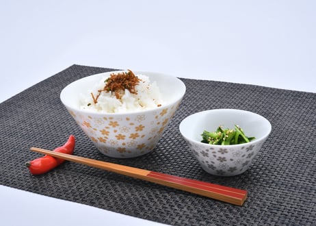 桜セット（マルチボール　＋　カップＨＬ）　　専用 GIFT BOX 入り　／　CHERRY BLOSSOM GIFT SET  MULTI BOWL + CUP (HL)
