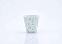 桜モチーフ　カップ（Ｈ）　水色　／　CHERRY BLOSSOM MOTIF CUP (H)  PALE BLUE